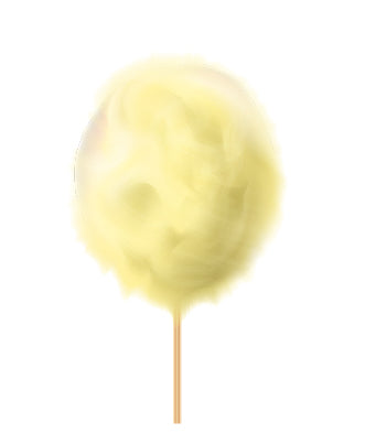 Supreme Cotton Candy / Candy Floss - Banana Flavor