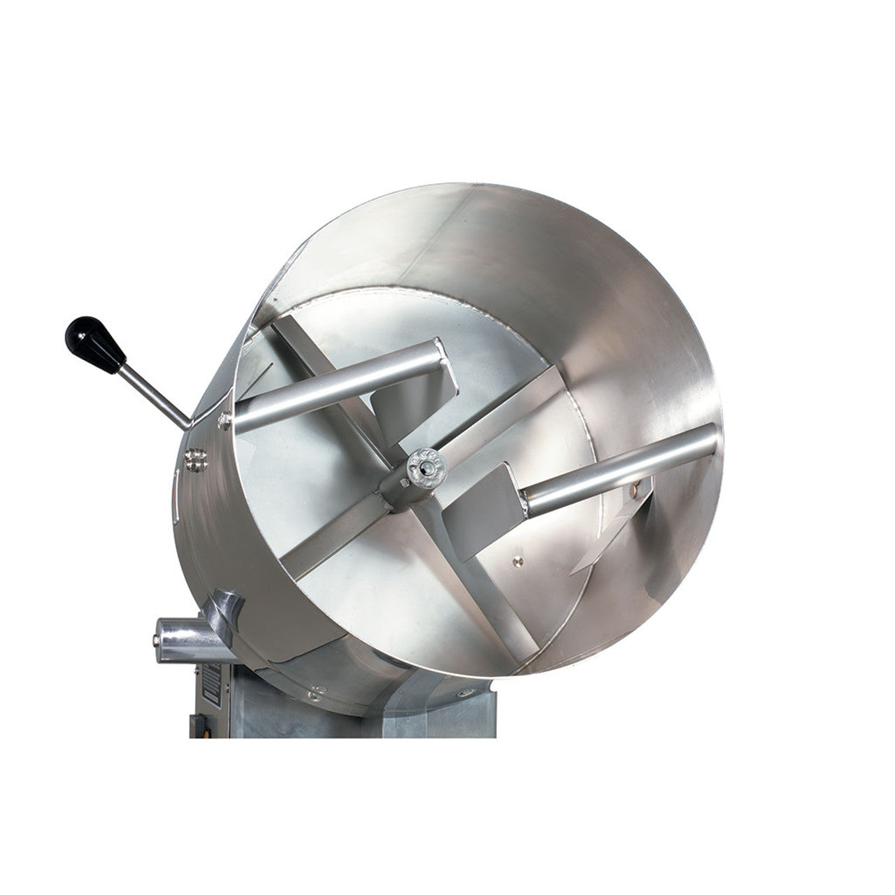 Cretors Caramelizer which cooks, coats and mixes 10 lbs of caramel or candied flavor product per batch. Ideal for popcorn coating and seasoning.