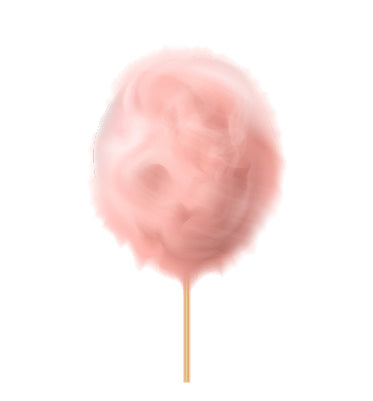Supreme Cotton Candy / Candy Floss - Peach Flavor