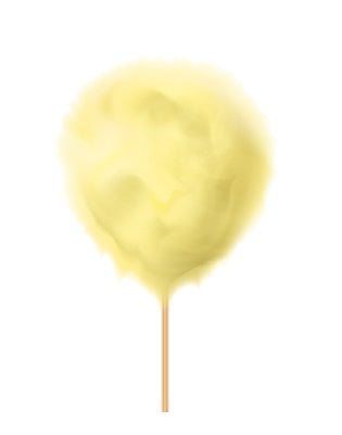 Supreme Cotton Candy / Candy Floss - Pineapple Flavor