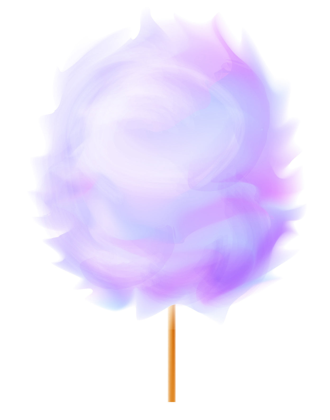 Supreme cotton candy / candy floss sugar (purple grape flavor)