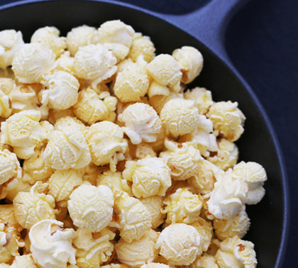 Mushroom popcorn, great for making sweet popcorn like caramel and chocolate popcorn.