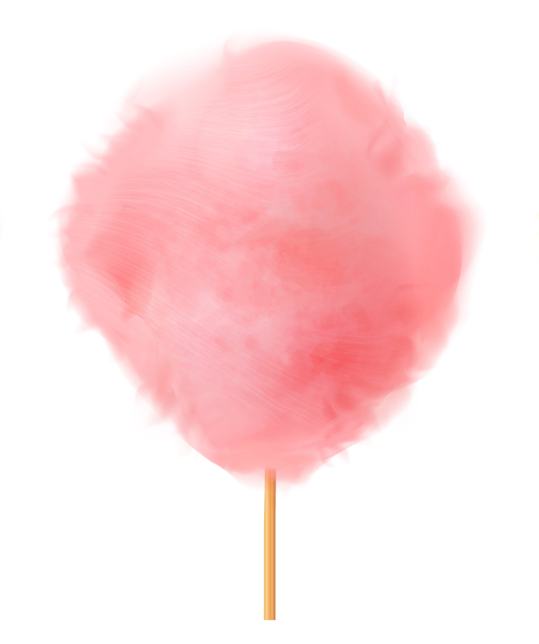Supreme cotton candy / candy floss sugar (red cherry flavor)